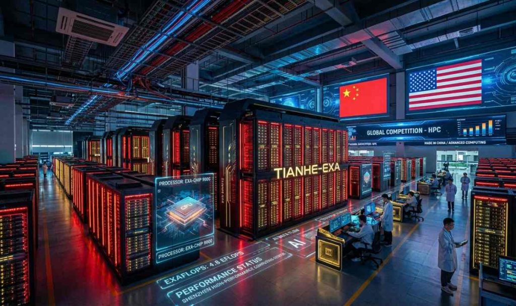 China Desafía a EE.UU. con LineShine: El Supercomputador CPU