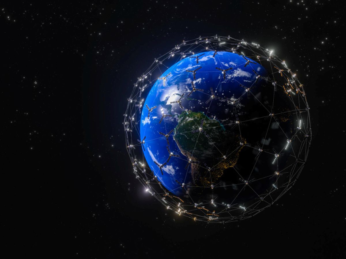 conexión satelite global