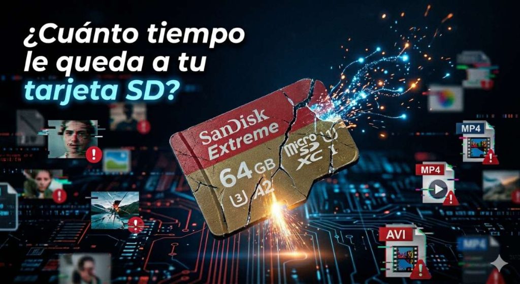 Ciclos de escritura y degradación: el límite real de tu tarjeta SD