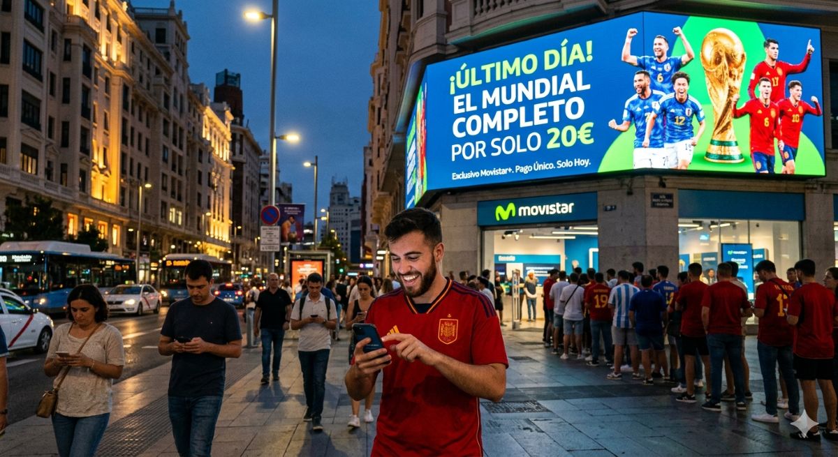 Última oportunidad para disfrutar del Mundial en Movistar+ por solo 20€