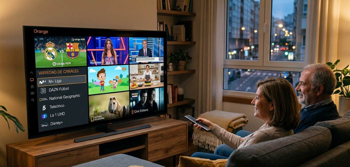 Orange TV revoluciona el fútbol: nuevos canales HDR y optimización técnica