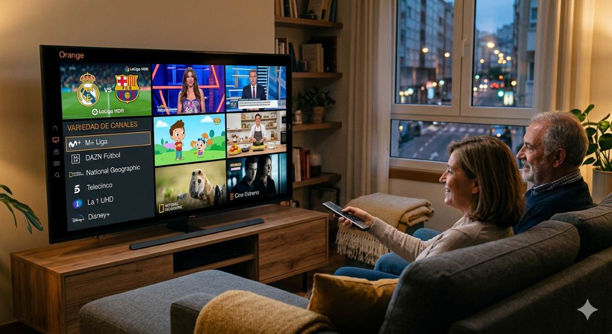 Orange TV revoluciona el fútbol: nuevos canales HDR y optimización técnica