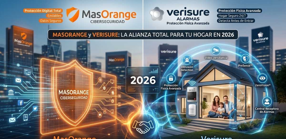 MasOrange y Verisure: Protección total, digital y física