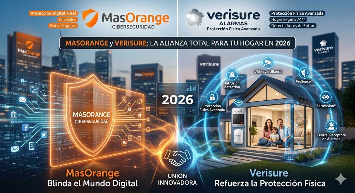 MasOrange y Verisure: Protección total, digital y física