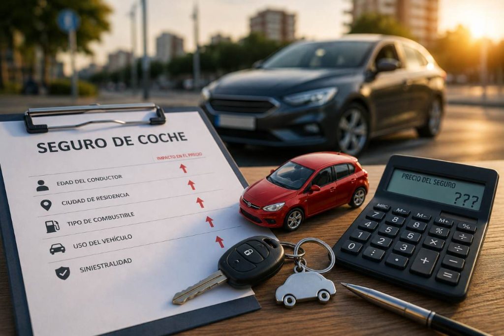 El precio del seguro de coche sube: edad, ciudad y vehículo influyen más de lo que parece