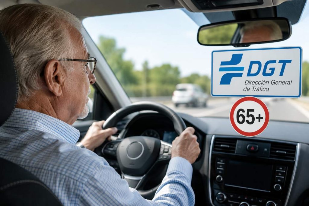La DGT puede limitar la conducción a mayores de 65 años en algunos casos